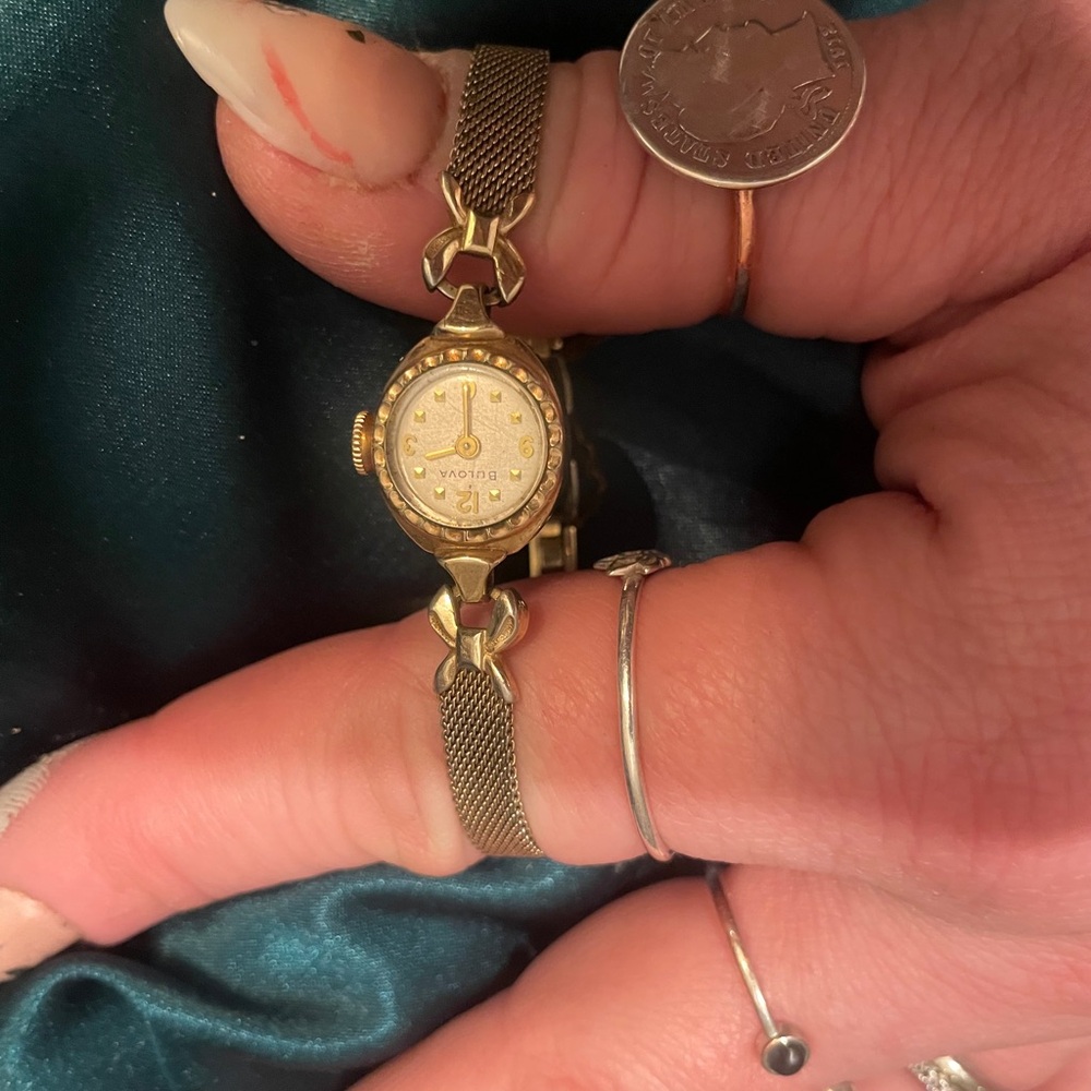 Vintage Bulova Gold Women's Watch